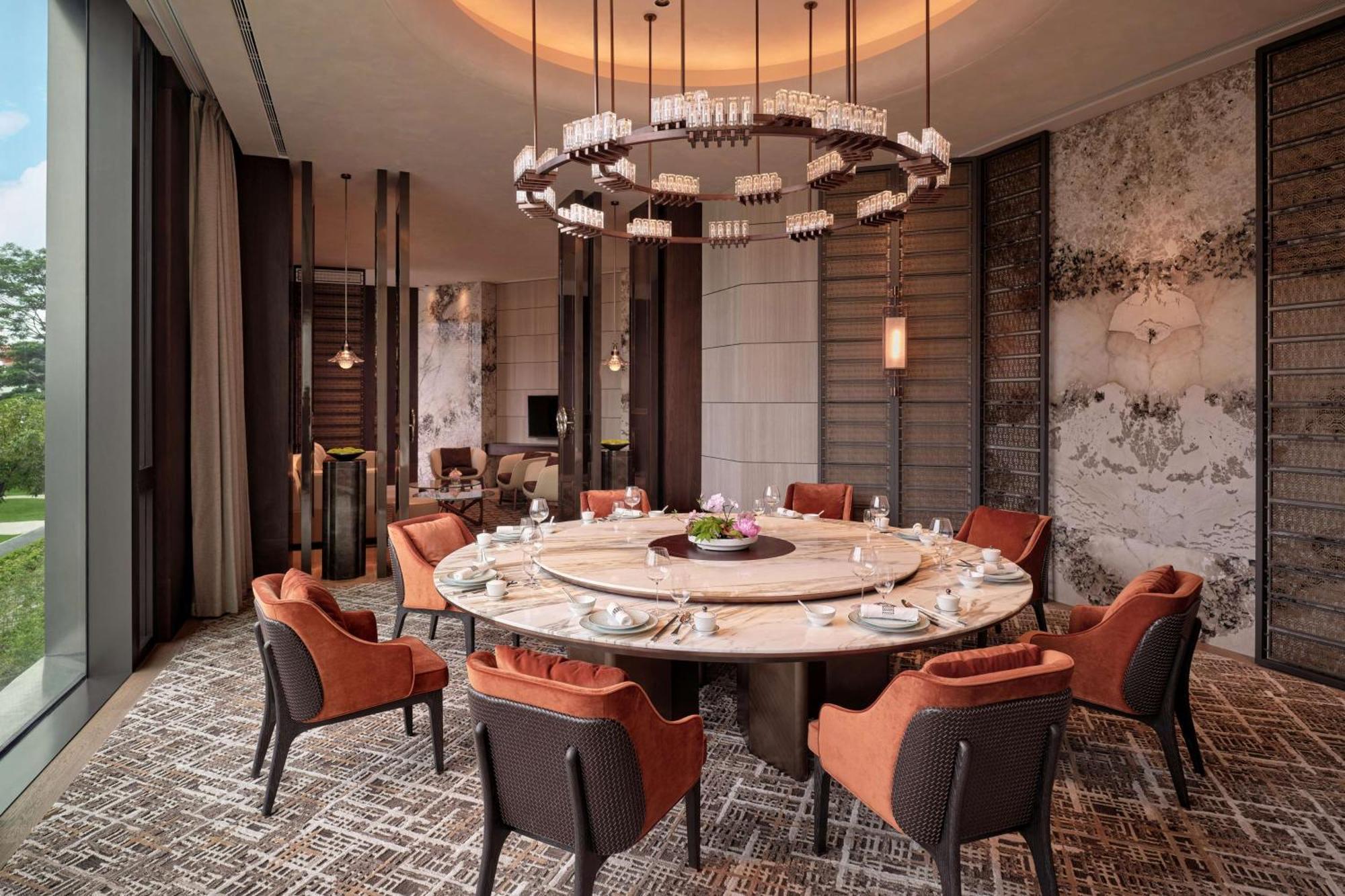 Conrad Shenzhen, The First Art Museum Hotel In Greater Bay Area With The Stunning Bay And Sunset View In The Hotel Terrace Dış mekan fotoğraf
